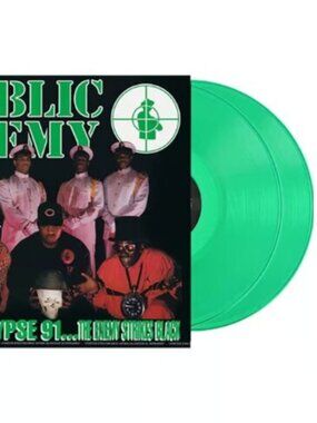 Public Enemy Apocalypse 91... The Enemy Strikes Black 2-LP ~ Colored Vinyl ~New!